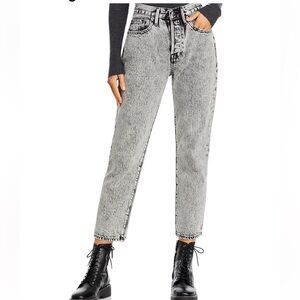 Frame Denim Gray Straight Leg Jeans